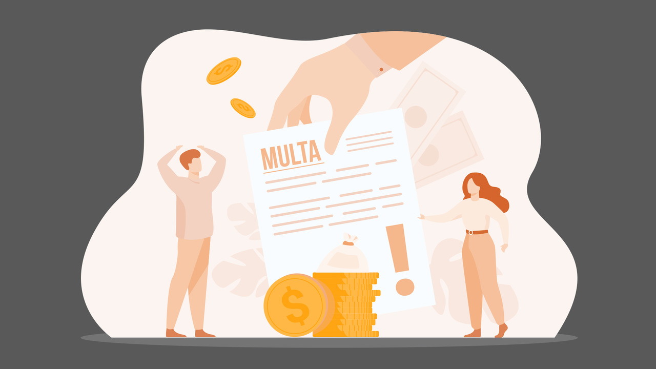 gestão de multas